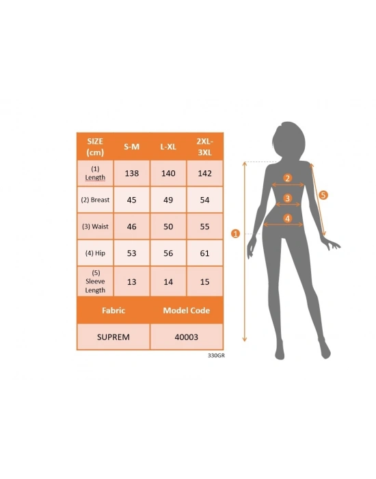 Kadın Kısa Kollu V Yaka Süprem Tam Boy Elbise