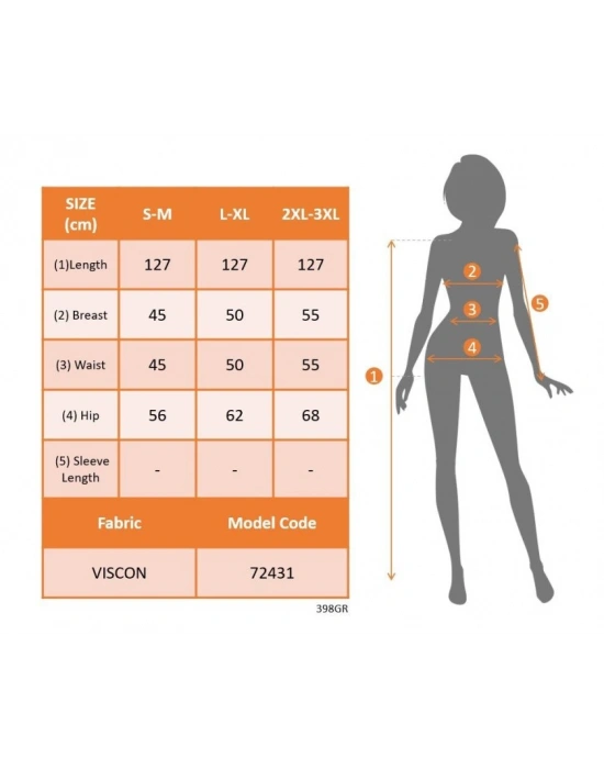 Kadın Kısa Kollu V Yakalı Etnik şerit Detaylı Uzun Viskon