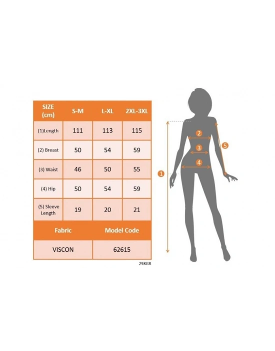 Kadın Kısa Kollu Yakadan Fermuarlı Midi Viskon Elbise