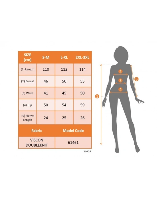 Kadın Kısa Kollu Yakadan Ve Etekten Fermuarlı Midi Viskon Iki Iplik Elbise