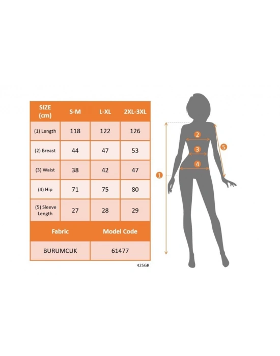 Kadın Kısa Kollu Yakası Açık Katlı Bürümcük Balon Elbise