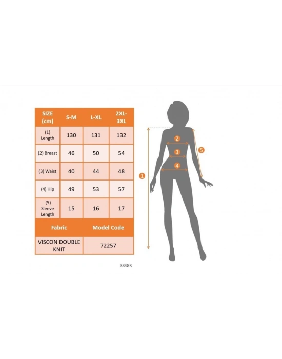 Kadın Kısa Kollu Yuvarlak Yaka Beyaz Yırtmaç Detaylı Viskon Tam Boy Elbise