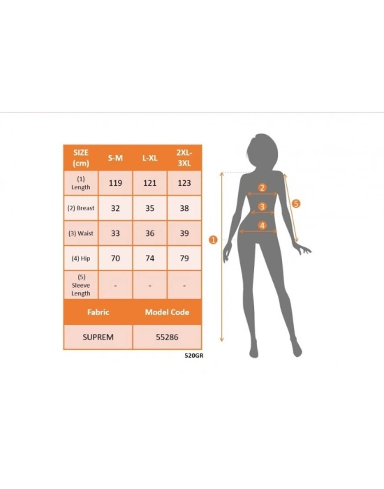 Kadın Madonna Yaka Göğüs Lastikli Yırtmaçlı Uzun Desenli Süprem Elbise