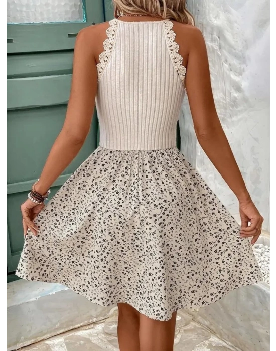 Kadın Omuzlardan Açık Reglan Kol Detaylı üst Fırfırlı Kaşkorse Alt Süprem Elbise