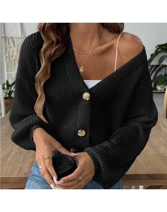 Kadın önü Düğmelitriko Hırka