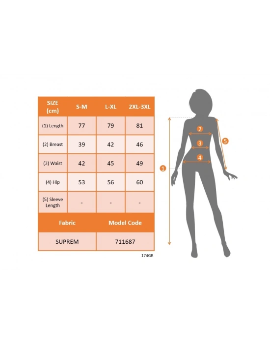 Kadın öpücük Baskılı Askılı Gecelik Süprem Elbise