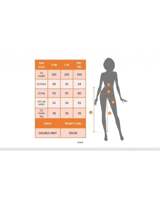 Kadın Paça Ve Bel Lastik Detaylı Iki Iplik Eşofman