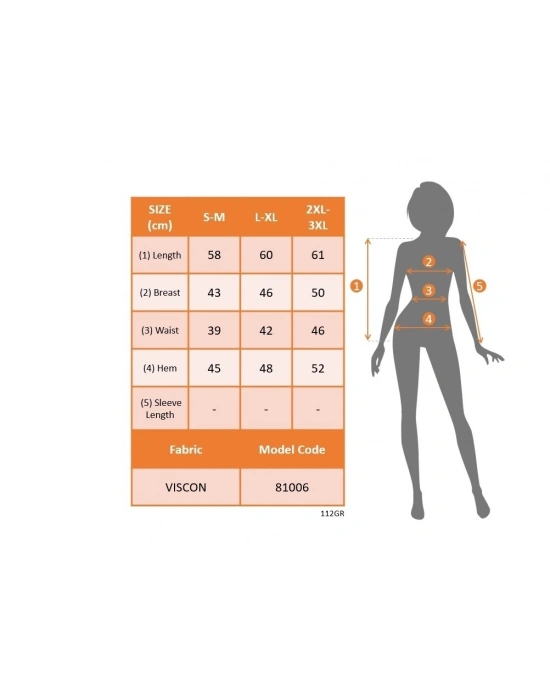 Kadın Sıfır Kol Pencere Detay Viskon Tshirt