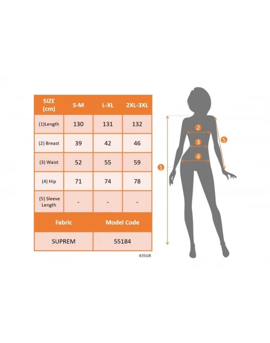 Kadın Sırtı Açık Yuvarlak Yaka Eteği Fırfırlı Leopar Desenli Süprem Elbise