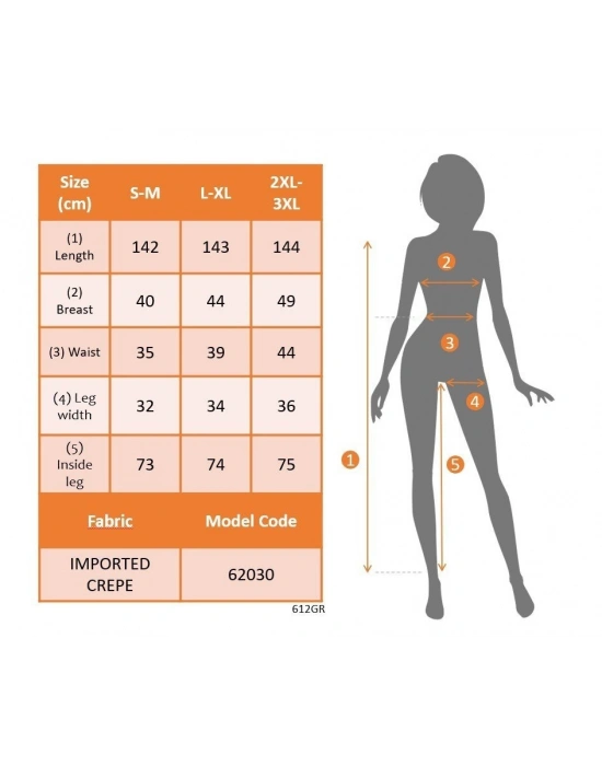 Kadın Tek Omuzdan Askılı Uzun Kollu Yakalı Yandan çiçek Aksesuar Detaylı Ithal Krep Tulum
