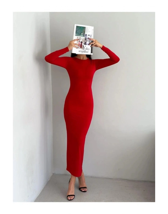 Kadın Uzun Kollu axi Elbise