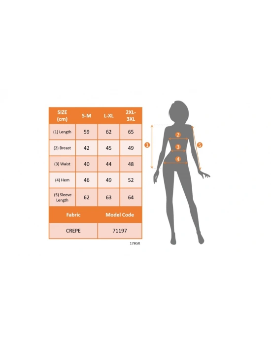 Kadın Uzun Kollu Balıkçı Yaka Bürümcük Bluz