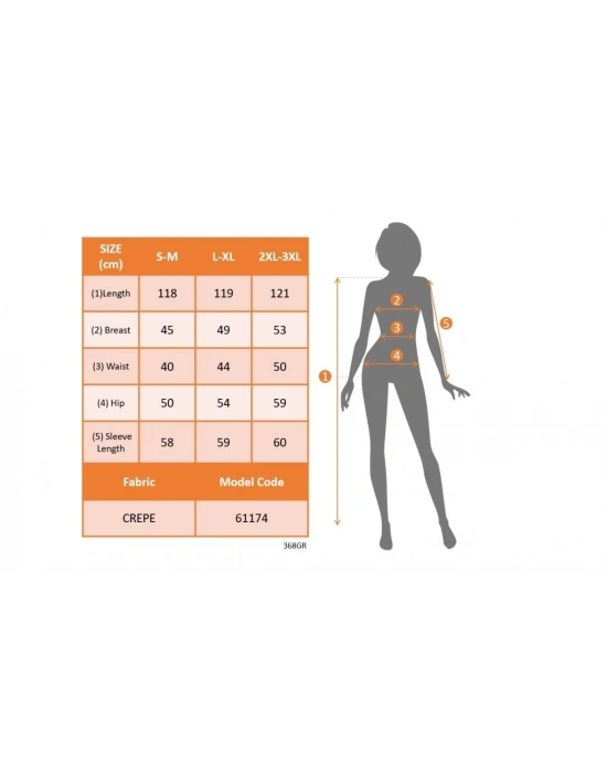 Kadın Uzun Kollu Balıkçı Yaka Derin Yırtmaç Detay Krep Elbise