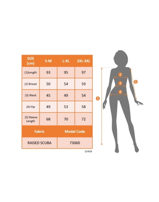 Kadın Uzun Kollu Balıkçı Yaka Düğme Detaylı Kısa şardonlu Dalgıç Elbise