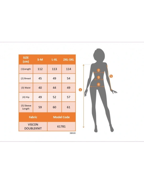 Kadın Uzun Kollu Balıkçı Yaka önden Fermuarlı Yırtmaçlı Midi Viskon Iki Iplik Elbise