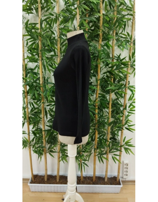 Kadın Uzun Kollu Balıkçı Yaka şardonlu Kaşkorse Bluz