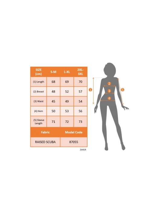 Kadın Uzun Kollu Baskılı şardonlu Dalgıç Bluz