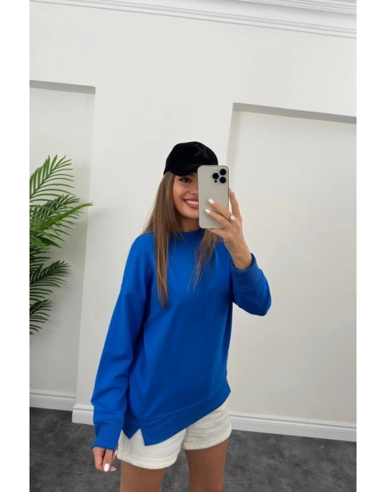 Kadın Uzun Kollu Bisiklet Yaka ala weat