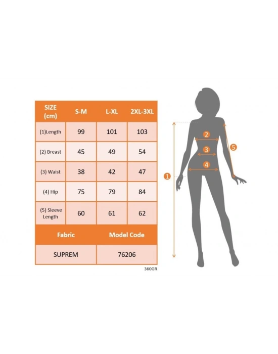 Kadın Uzun Kollu Bisiklet Yaka çizgili Desen Detaylı Süprem Mini Elbise