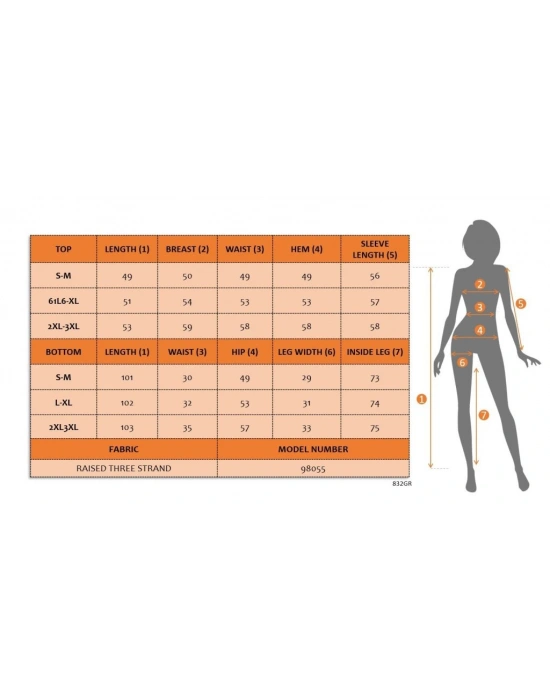 Kadın Uzun Kollu Bisiklet Yaka Desenli Iki Iplik şardonlu Bluz Ve Pantolon Ikili Takım