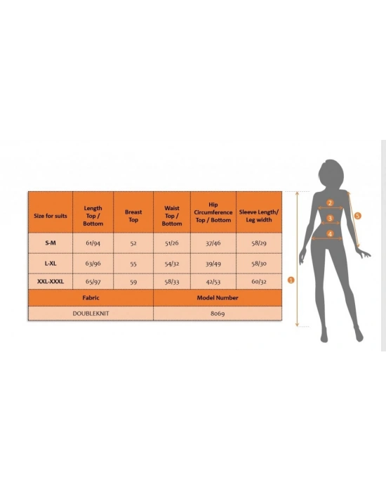 Kadın Uzun Kollu Bisiklet Yaka Kol Ve Bacak Tül Ve Inci Detay Iki Iplik Ikili Takım