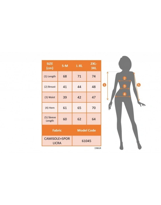 Kadın Uzun Kollu Bisiklet Yaka üst Kalın Fitilli Kaşkorse Alt Spor Likra Bluz