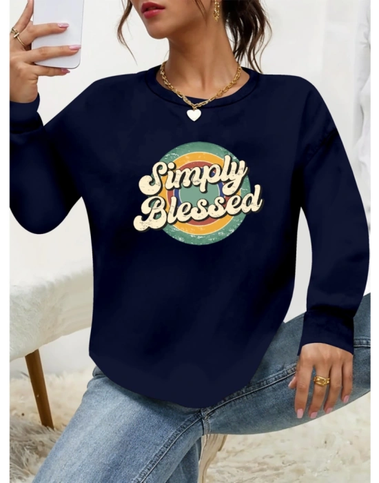 Kadın Uzun Kollu Bisiklet Yaka Viskon Iki Iplik Bluz