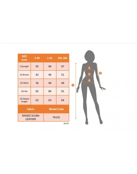 Kadın Uzun Kollu Kare Yakalı üst şardonlu Dalgıç Alt Deri Kısa Elbise