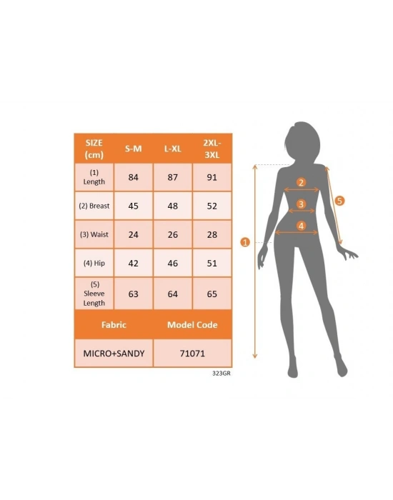 Kadın Uzun Kollu Kayık Yaka Eteği Büzgülü üst Mikro Alt Sandy Mini Elbise