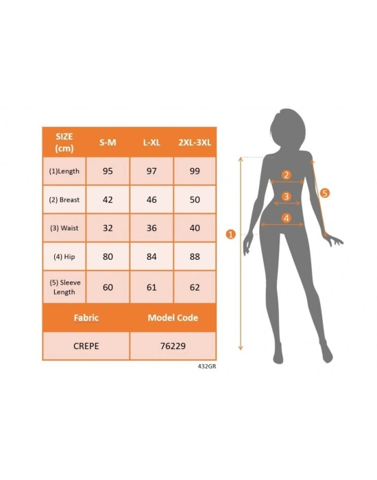 Kadın Uzun Kollu Kruvaze Yakalı Bel Korsajlı Mini Elbise