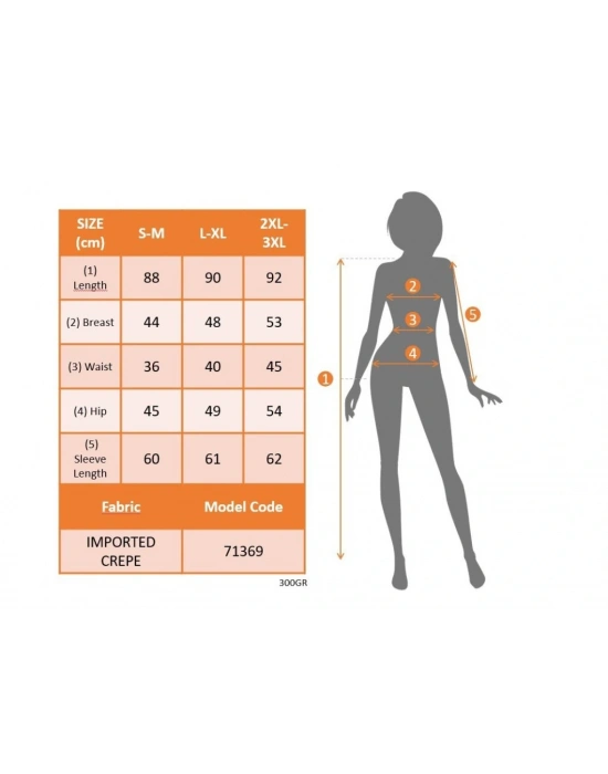 Kadın Uzun Kollu Kruvaze Yakalı üst Ithal Krep Alt Pulpayetli Mini Ithal Krep Elbise