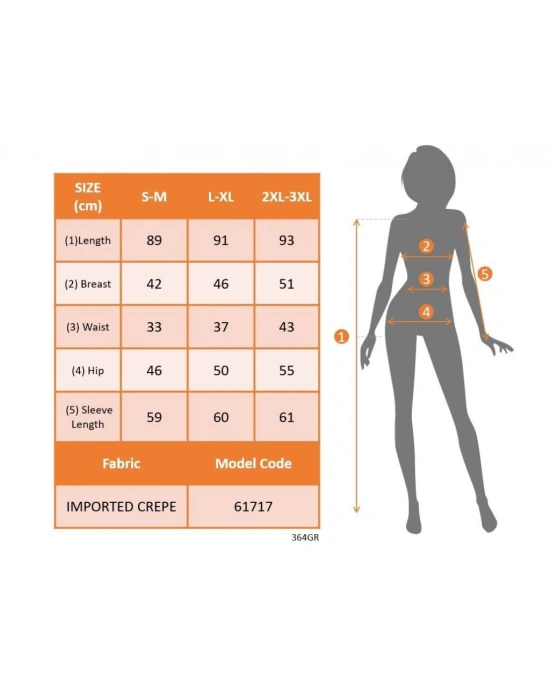 Kadın Uzun Kollu Kruvaze Yakalı Yanlardan Büzgü Detaylı Ithal Krep Kısa Elbise