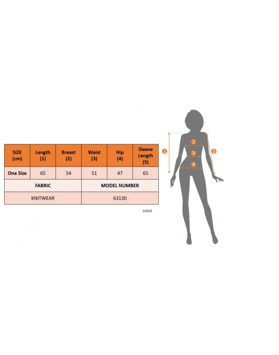 Kadın Uzun Kollu önden Düğmeli Kısa Triko Hırka