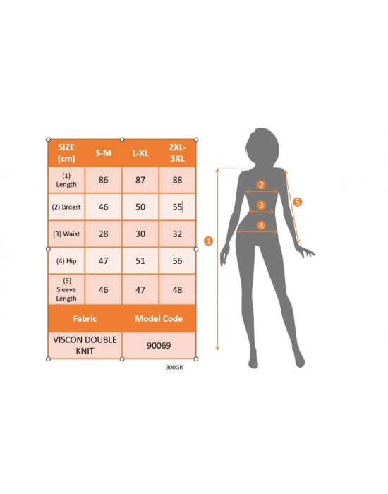 Kadın Uzun Kollu önden Fermuarlı Beli Bağcıklı Kısa Viskon Iki Iplik Elbise
