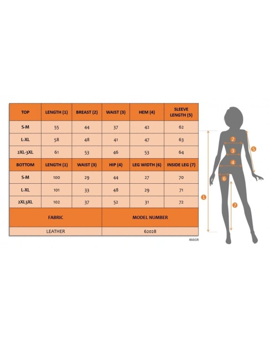 Kadın Uzun Kollu önden Fermuarlı Kısa Deri Ceket Ve Pantolon Ikili Takım
