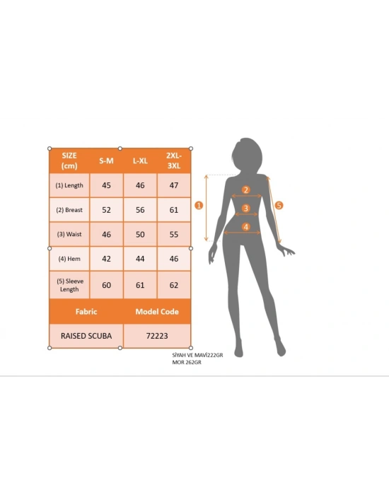 Kadın Uzun Kollu önden Fermuarlı Kısa şardonlu Dalgıç Ceket