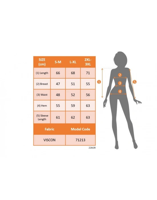 Kadın Uzun Kollu önden Fermuarlı Taşlı Kelebek Desenli Viskon Bluz