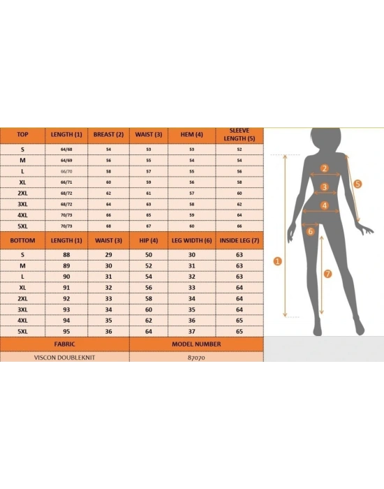 Kadın Uzun Kollu Ribana Detay Viskon Iki Iplik Ikili Takım