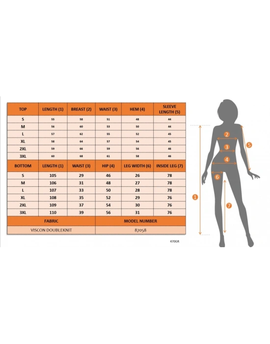 Kadın Uzun Kollu Ribana Detaylı Iki Iplik Penye Ikili Takım