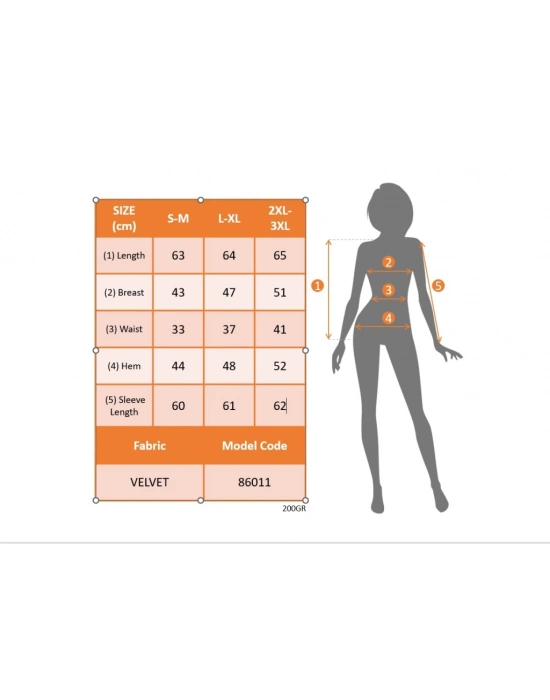 Kadın Uzun Kollu Tek Omuzu Açık Asimetrik Kesim Yaka Detaylı Kadife Bluz