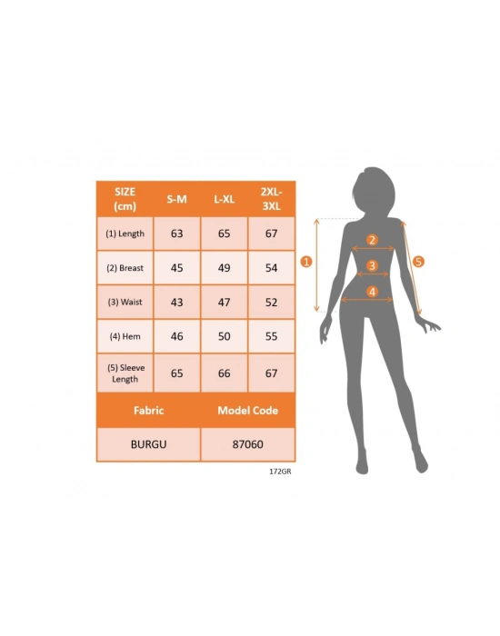 Kadın Uzun Kollu Tek Omuzu Açık Dantelli Burgu Bluz