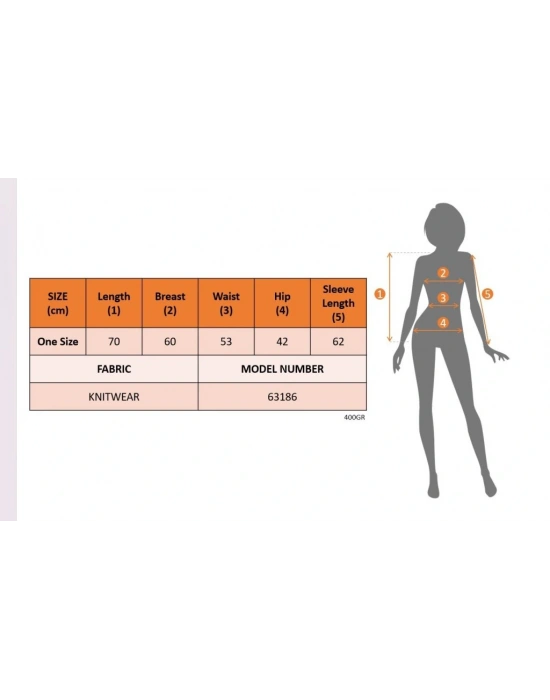 Kadın Uzun Kollu Tek Omuzu Açık Detaylı Triko Bluz