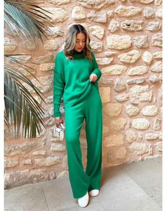 Kadın Uzun Kollu Triko Ikili Takım