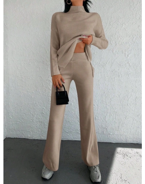 Kadın Uzun Kollu Triko Ikili Takım