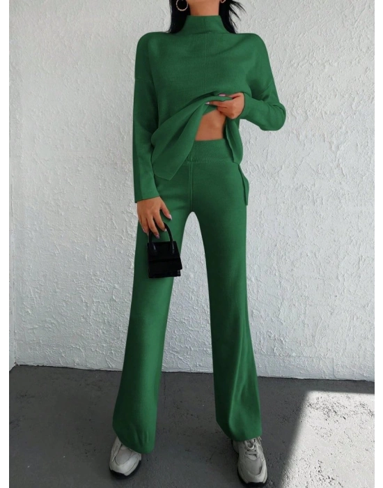 Kadın Uzun Kollu Triko Ikili Takım