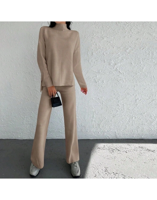 Kadın Uzun Kollu Triko Ikili Takım