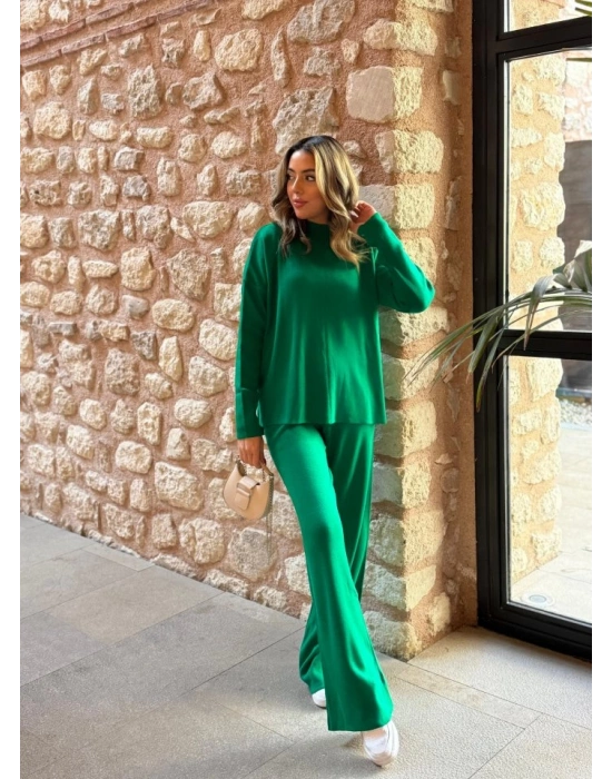 Kadın Uzun Kollu Triko Ikili Takım