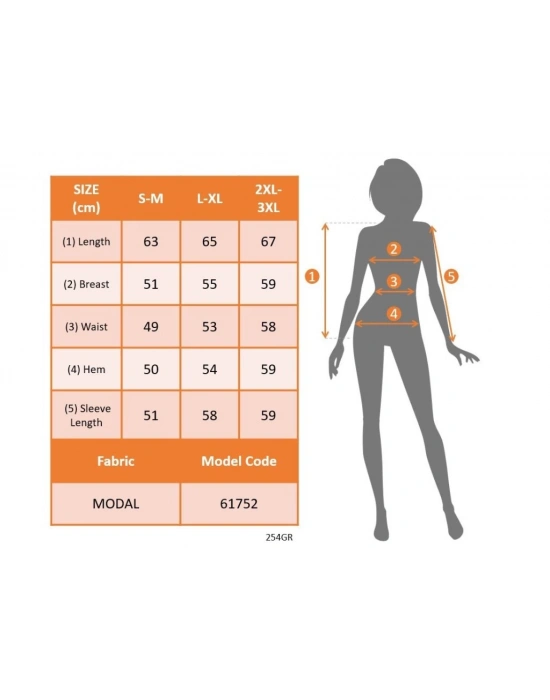 Kadın Uzun Kollu V Dantel Yaka Desenli Modal Bluz