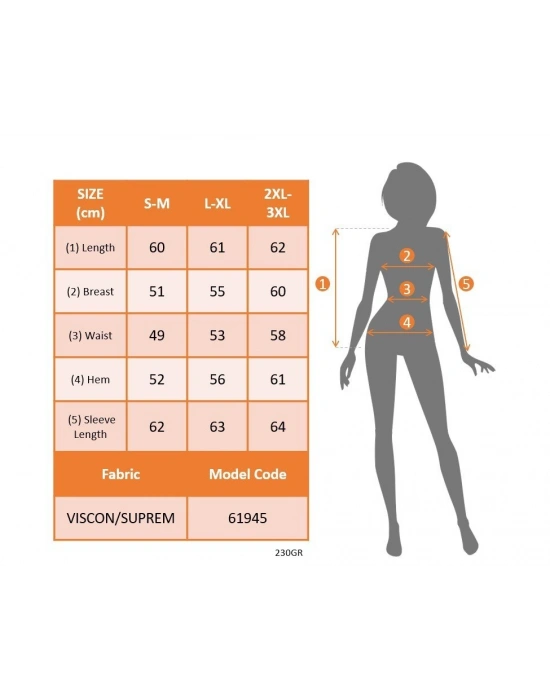 Kadın Uzun Kollu V Yakalı Cepli çok Renkli Viskon Bluz
