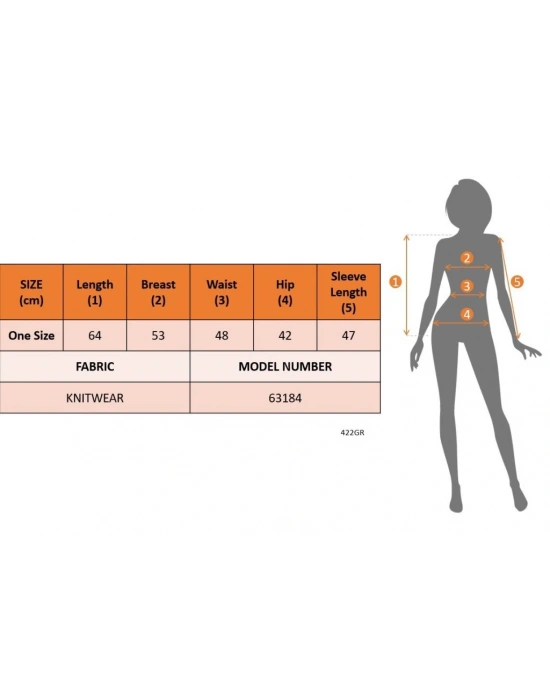 Kadın Uzun Kollu V Yakalı Düğmeli Triko Bluz